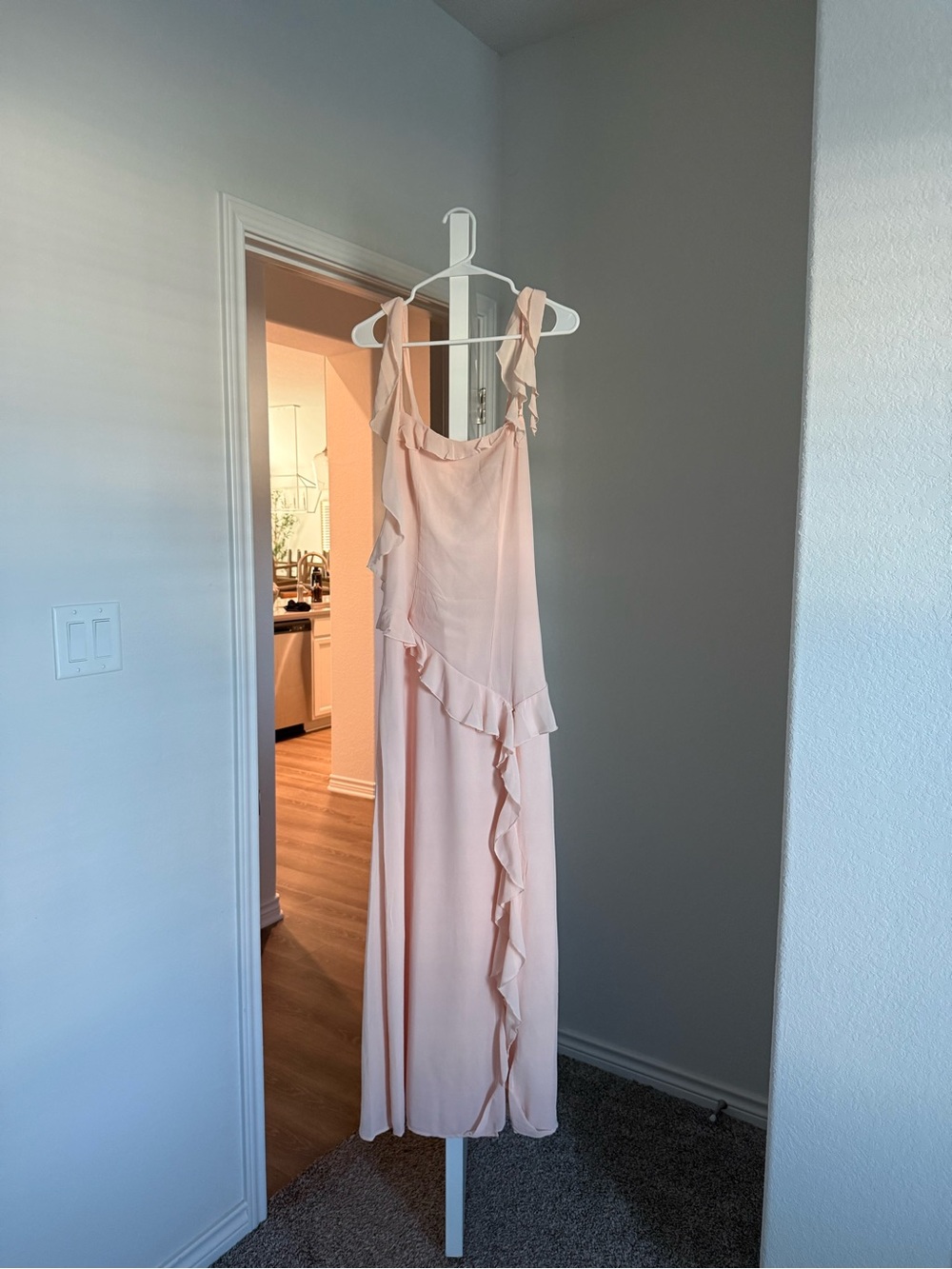 NWT PEPPERMAYO NAYA MAXI DRESS - PEACH US4 - Picture 7 of 16